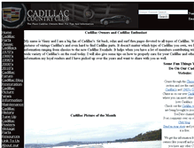 Tablet Screenshot of cadillaccountryclub.com